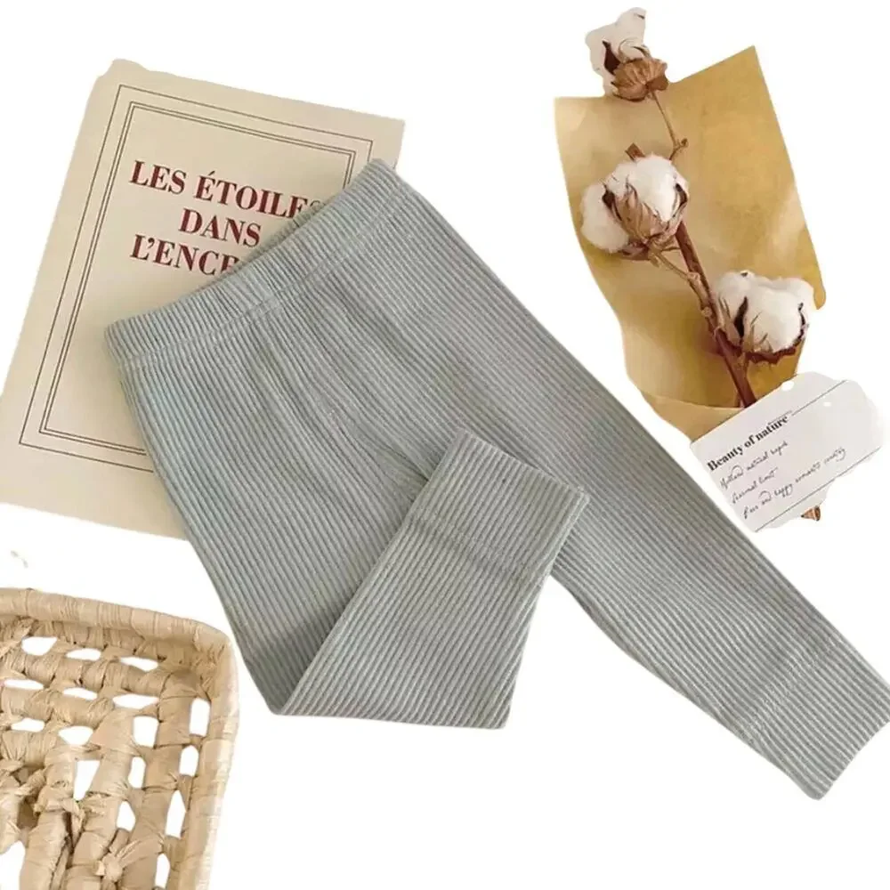 New  baby boy girl pull-on pants  light blue 3-6 months